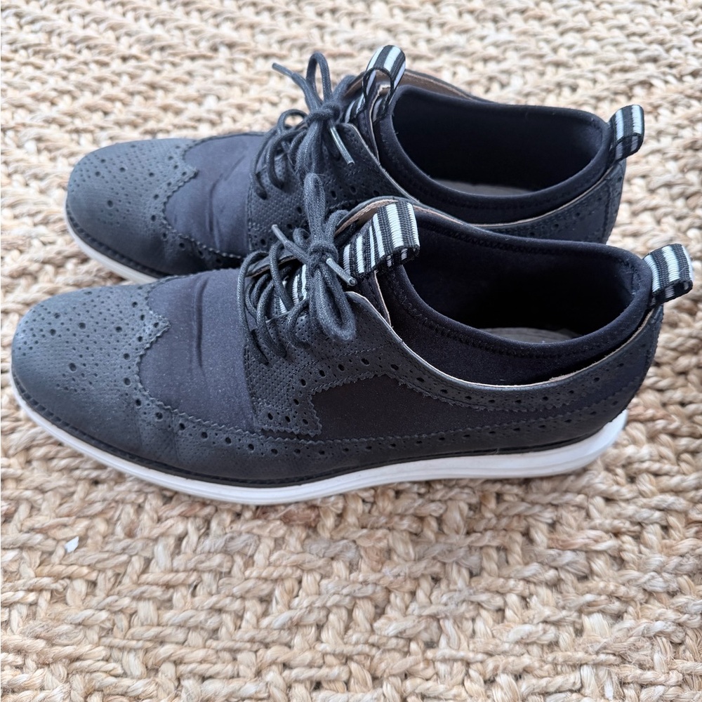 Cole Haan Lunarlon Classic Black Oxford Shoes